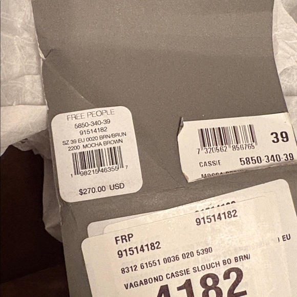 Cassie Tall Vagabond Slouch Boot in Mocha Brown - Picture 11 of 16